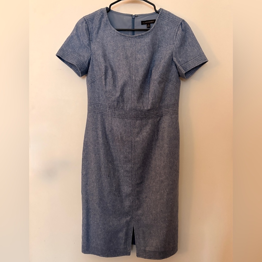 Banana Republic Blue Midi Dress